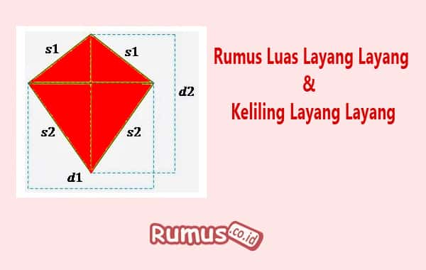 Detail Contoh Soal Keliling Layang Layang Nomer 29