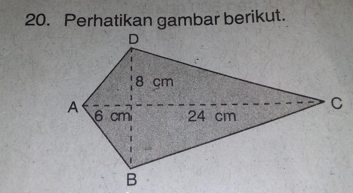 Detail Contoh Soal Keliling Layang Layang Nomer 53