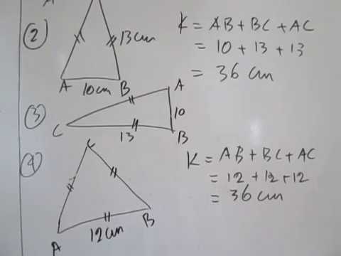 Detail Contoh Soal Keliling Segitiga Nomer 14