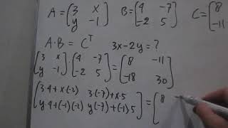 Detail Contoh Soal Kesamaan Matriks Nomer 8