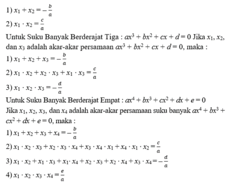 Detail Contoh Soal Kesamaan Polinomial Nomer 21