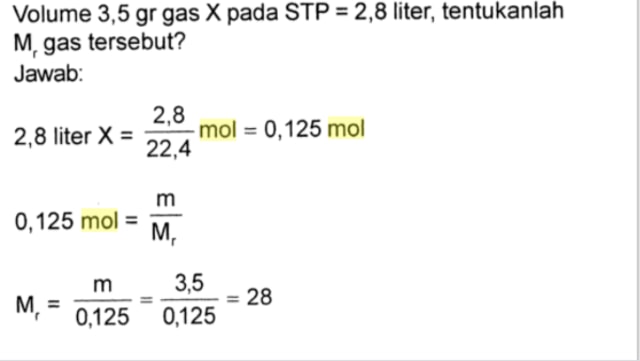 Detail Contoh Soal Konsep Mol Nomer 56