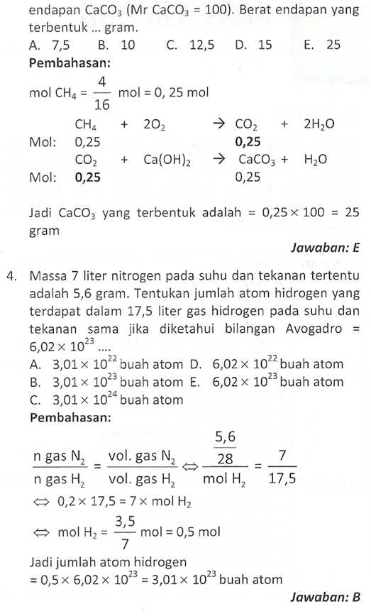 Detail Contoh Soal Konsep Mol Nomer 9