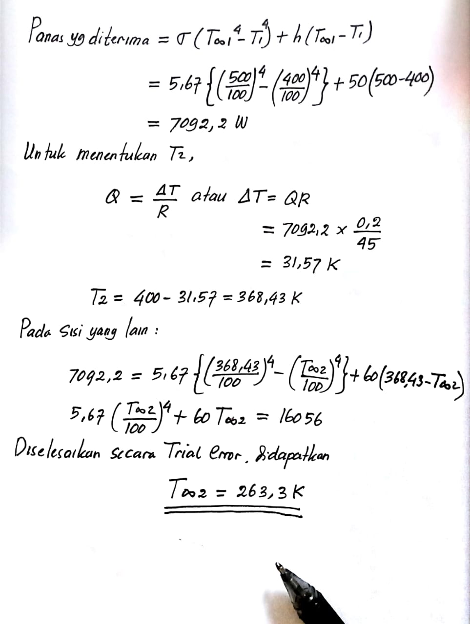 Detail Contoh Soal Konveksi Nomer 8