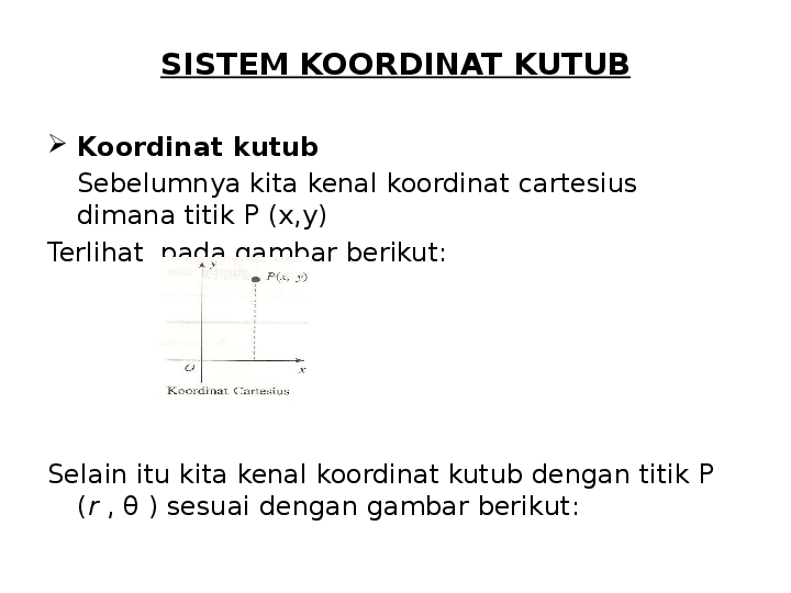 Detail Contoh Soal Koordinat Kutub Nomer 41