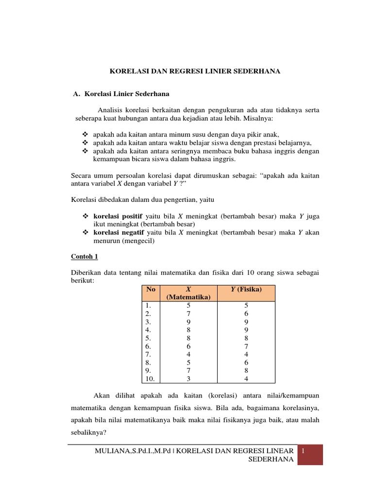 Detail Contoh Soal Korelasi Dan Regresi Nomer 36