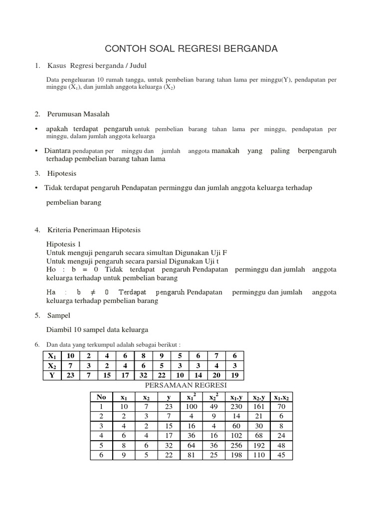 Detail Contoh Soal Korelasi Sederhana Nomer 42