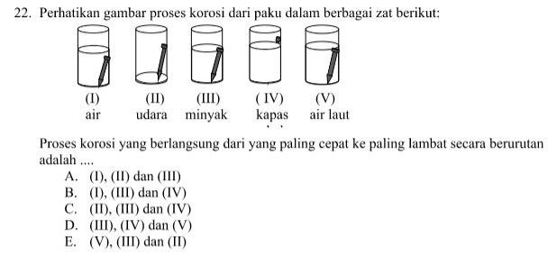 Detail Contoh Soal Korosi Nomer 2