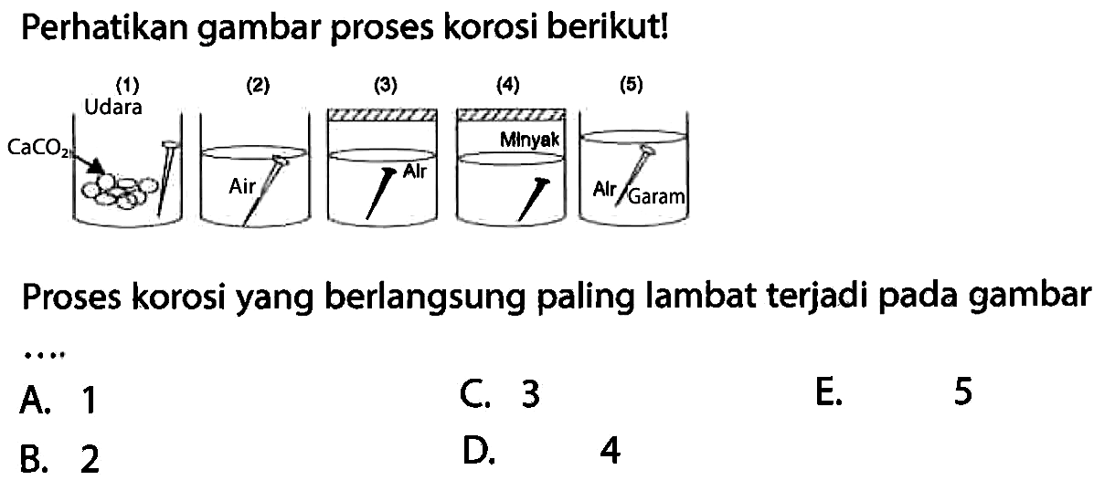 Detail Contoh Soal Korosi Nomer 47