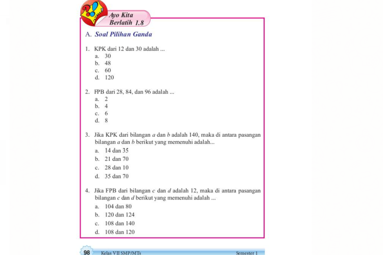 Detail Contoh Soal Kpk Nomer 17