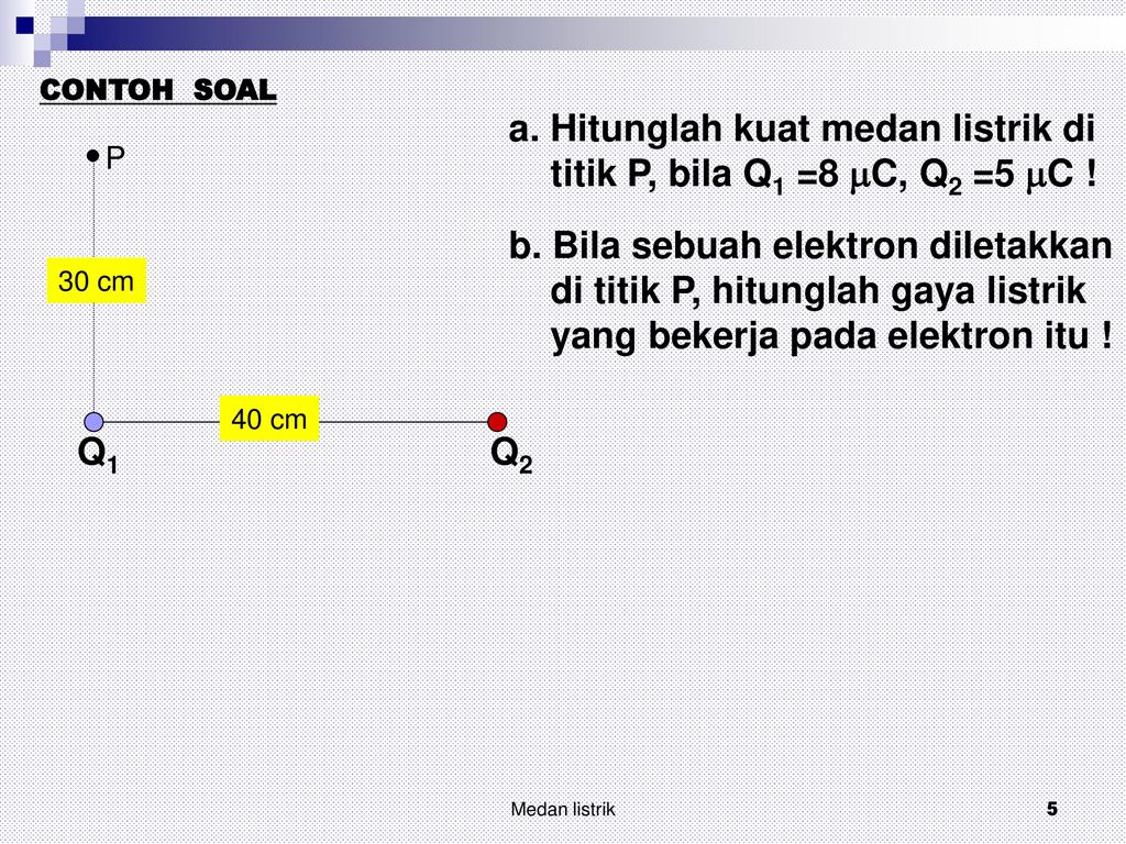 Detail Contoh Soal Kuat Medan Listrik Nomer 55