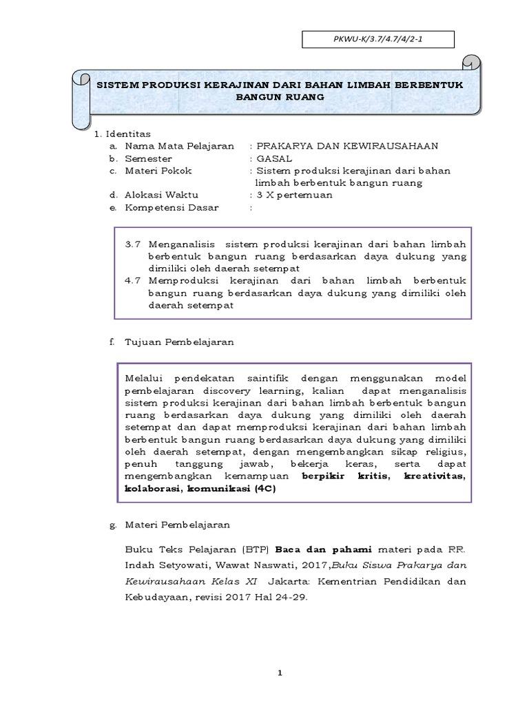 Detail Contoh Soal Kwu Kelas 11 Semester 2 Nomer 51