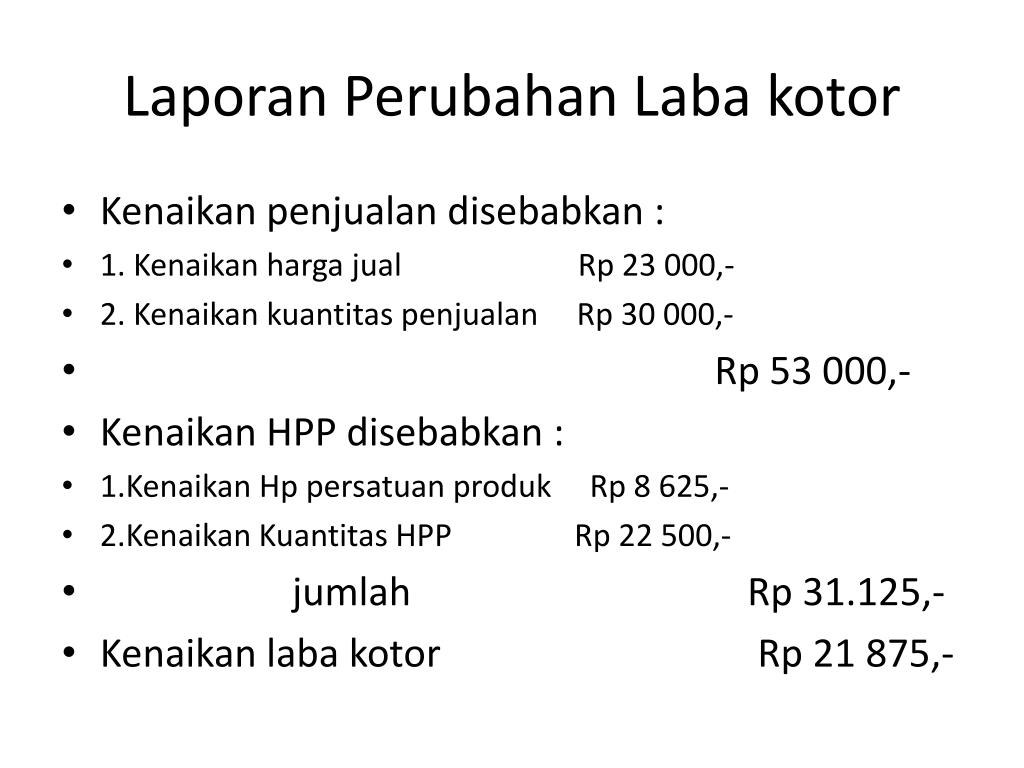 Detail Contoh Soal Laba Kotor Nomer 13