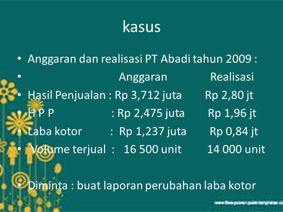 Detail Contoh Soal Laba Kotor Nomer 18