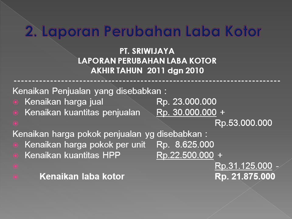 Detail Contoh Soal Laba Kotor Nomer 8