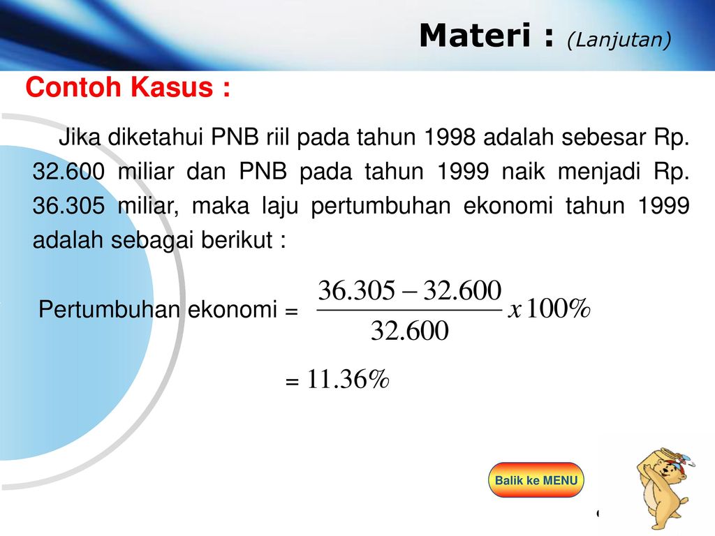 Detail Contoh Soal Laju Pertumbuhan Ekonomi Nomer 53