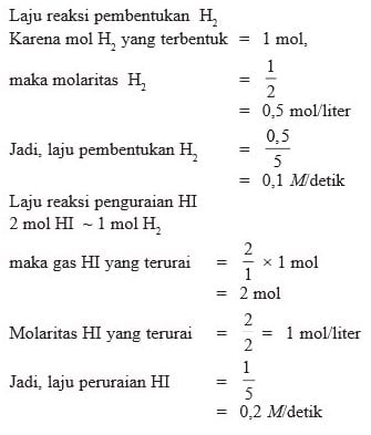 Detail Contoh Soal Laju Reaksi Nomer 32