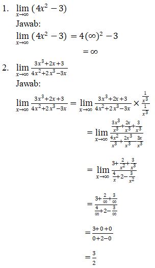 Detail Contoh Soal Limit Tak Tentu Nomer 2