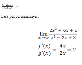 Detail Contoh Soal Limit Tak Tentu Nomer 28