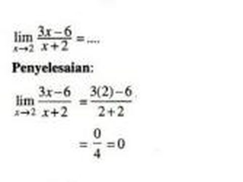 Detail Contoh Soal Limit Tak Tentu Nomer 5