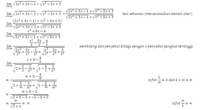 Detail Contoh Soal Limit Tak Tentu Nomer 38