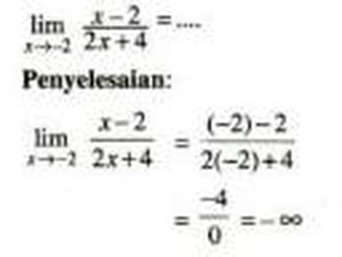 Detail Contoh Soal Limit Tak Tentu Nomer 40