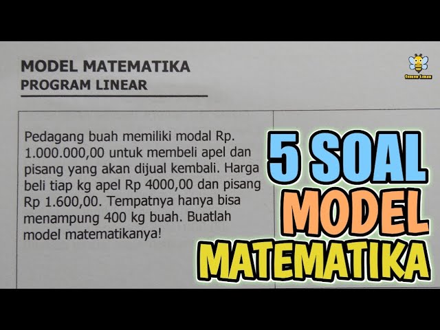 Detail Contoh Soal Linear Nomer 53