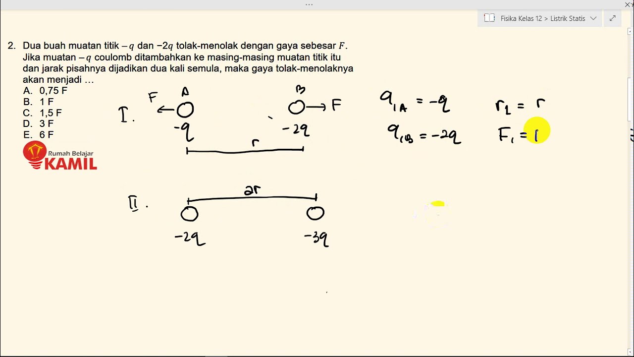 Detail Contoh Soal Listrik Statis Kelas 12 Nomer 26