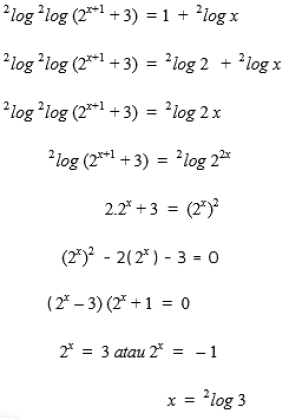 Detail Contoh Soal Logaritma Mudah Dan Penyelesaiannya Nomer 49