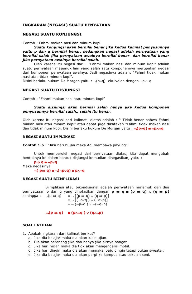 Detail Contoh Soal Logika Informatika Nomer 19