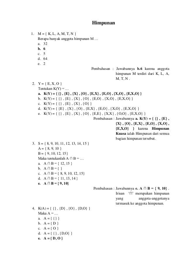 Detail Contoh Soal Logika Informatika Nomer 42