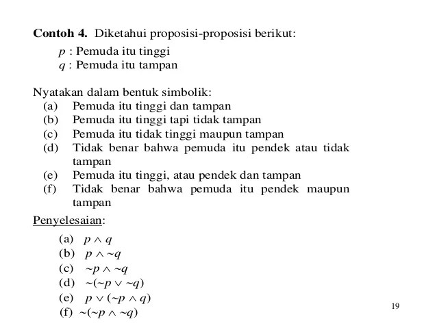 Detail Contoh Soal Logika Informatika Nomer 47