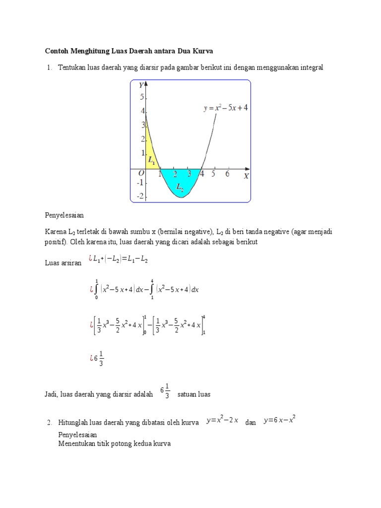 Detail Contoh Soal Luas Daerah Yang Diarsir Nomer 25