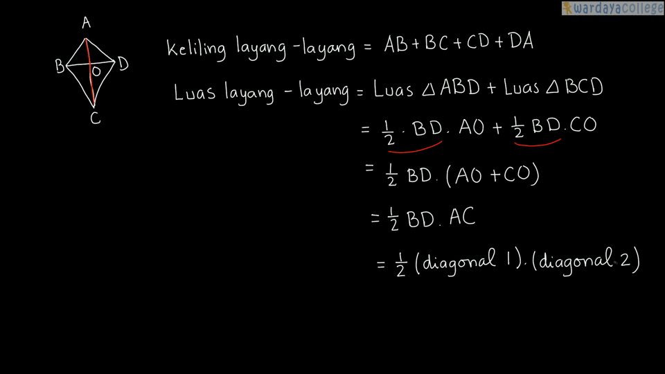 Detail Contoh Soal Luas Layang Layang Nomer 28