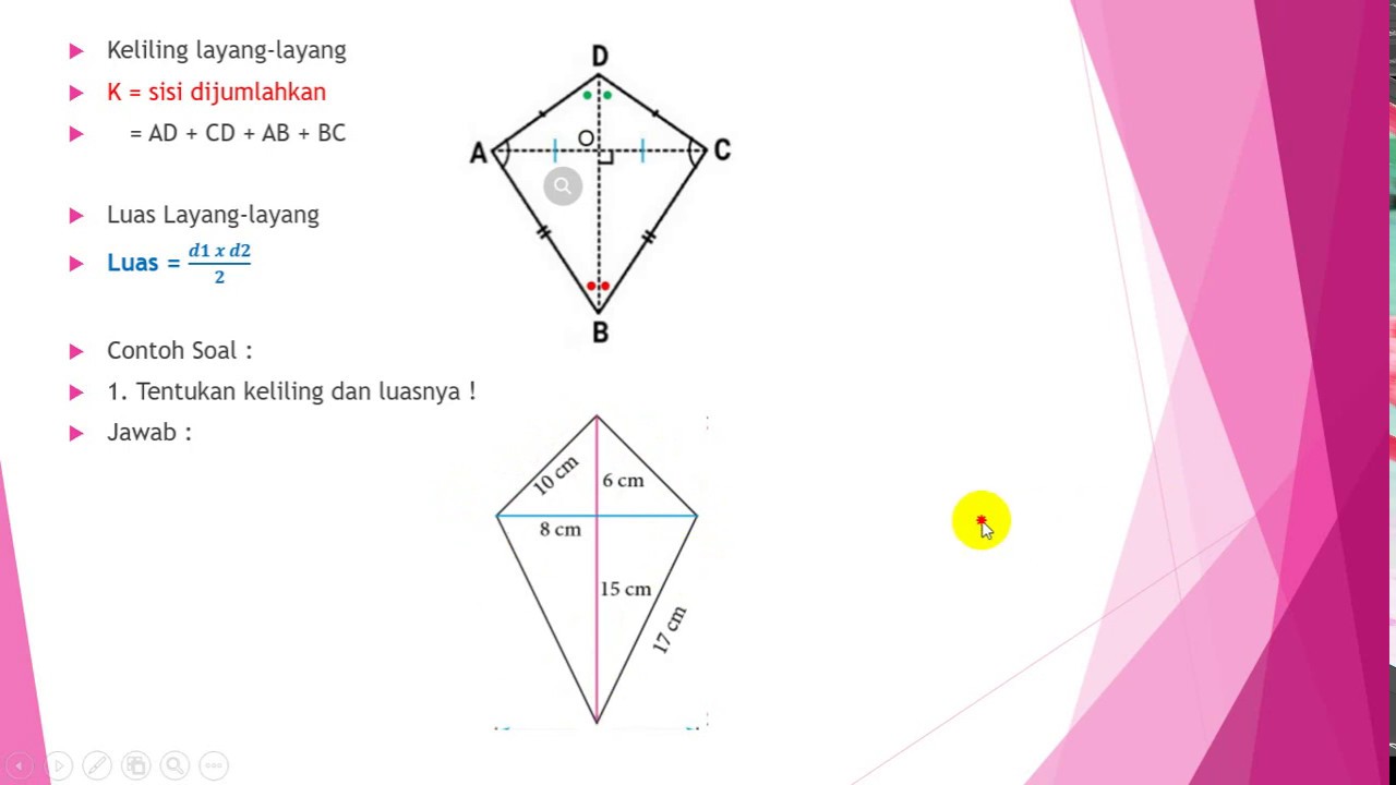 Detail Contoh Soal Luas Layang Layang Nomer 38