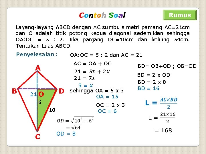 Detail Contoh Soal Luas Layang Layang Nomer 48