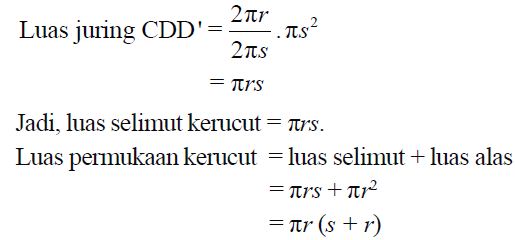 Detail Contoh Soal Luas Permukaan Kerucut Nomer 52