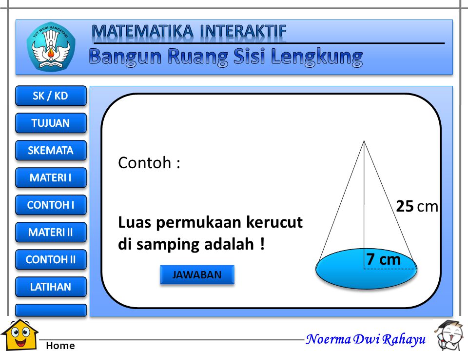 Detail Contoh Soal Luas Permukaan Kerucut Nomer 56