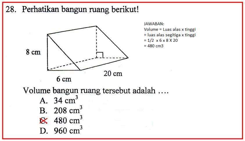 Detail Contoh Soal Luas Prisma Segitiga Nomer 20