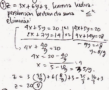 Detail Contoh Soal Maksimum Dan Minimum Nomer 54