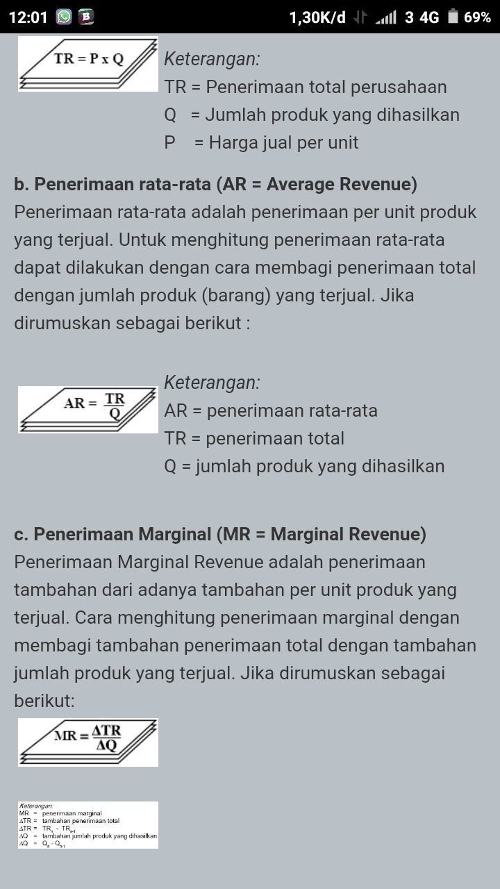 Detail Contoh Soal Marginal Revenue Nomer 33