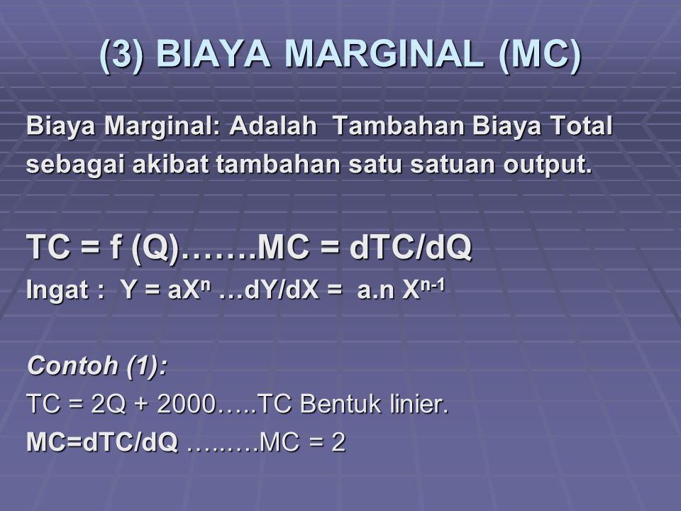 Detail Contoh Soal Marginal Revenue Nomer 39