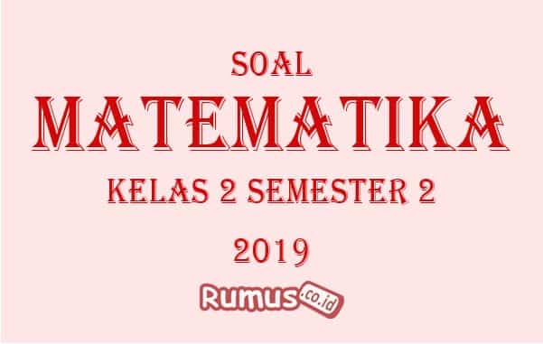 Detail Contoh Soal Matematika Kelas 2 Nomer 33