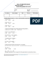 Detail Contoh Soal Matematika Kelas 2 Sd Nomer 20