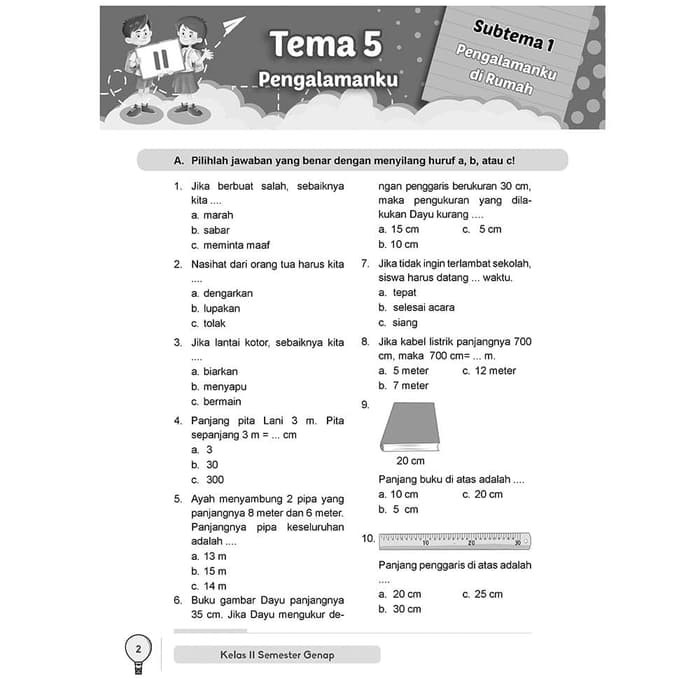 Detail Contoh Soal Matematika Kelas 2 Sd Nomer 4