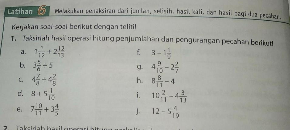 Detail Contoh Soal Matematika Kelas 4 Semester 1 Nomer 31