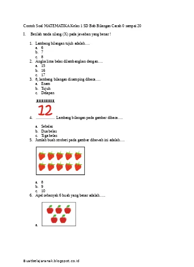 Detail Contoh Soal Matematika Kelas 4 Semester 1 Nomer 34