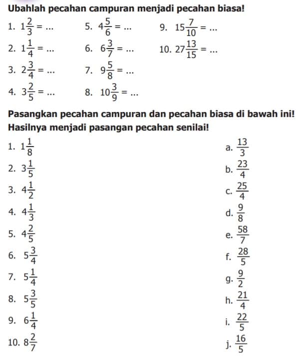 Detail Contoh Soal Matematika Kelas 5 Semester 1 Nomer 28