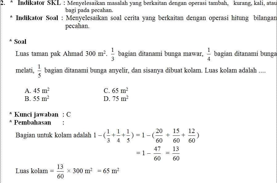 Detail Contoh Soal Matematika Kelas 9 Nomer 22