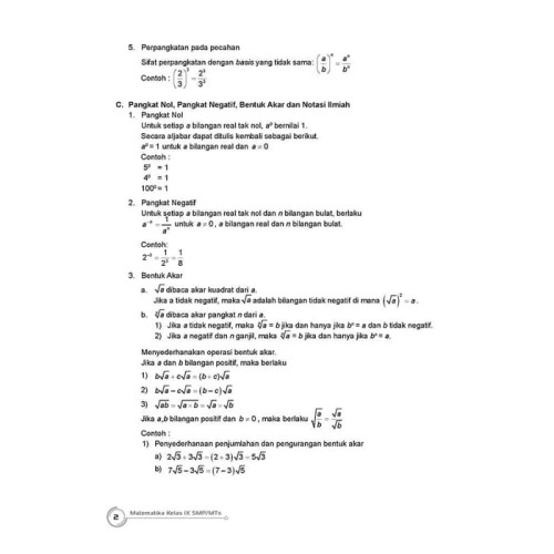 Detail Contoh Soal Matematika Kelas 9 Nomer 44